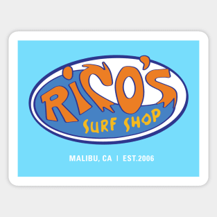 Beachside Surf Shop Sticker